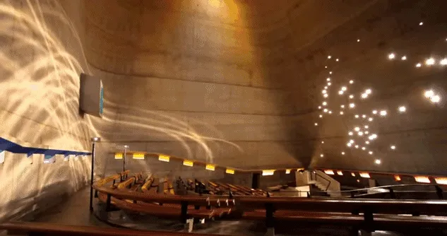 A revelation of light. - God said, "There's light, there's light."