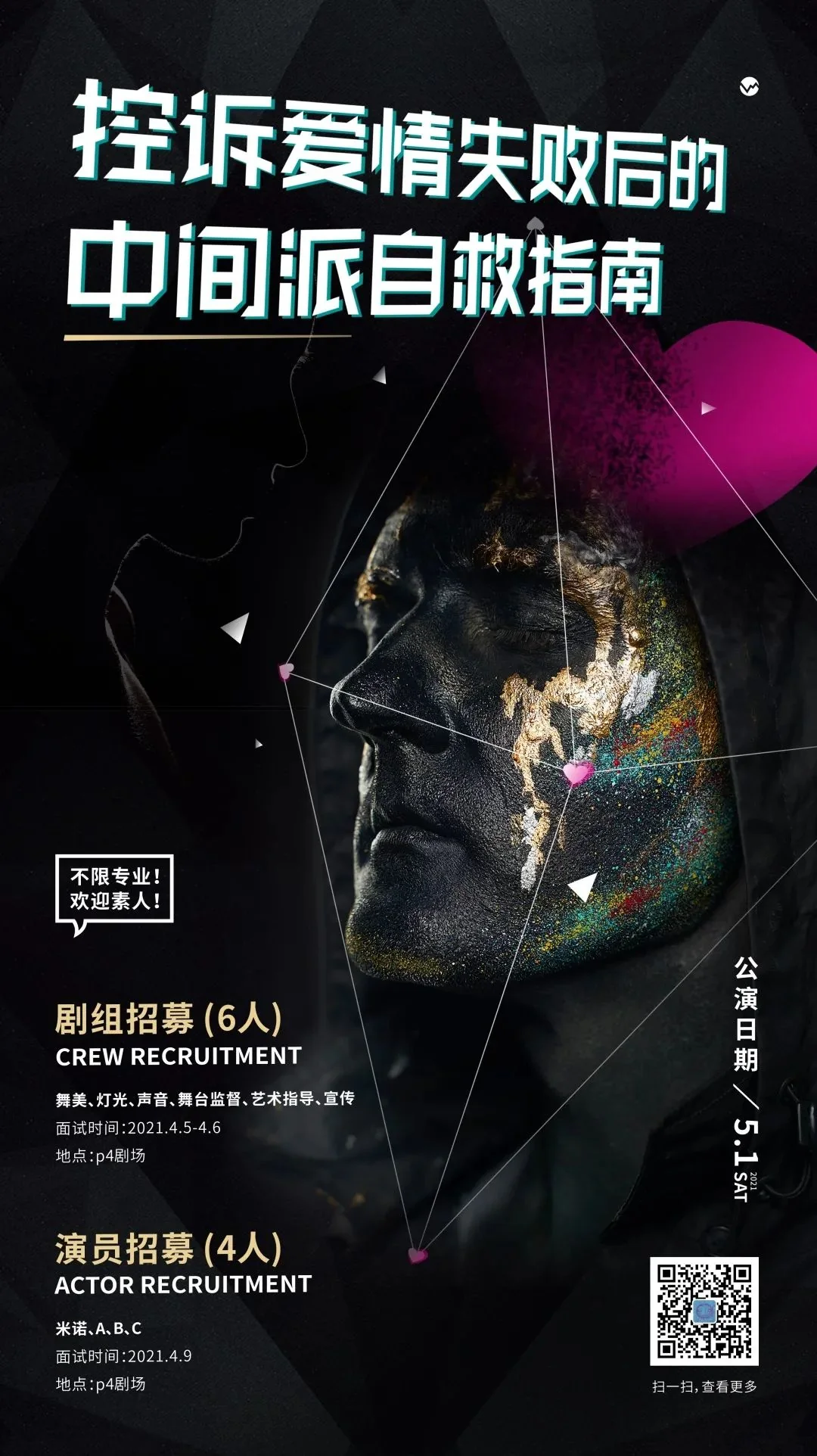 Recruitment - Plan p4U - A guide to rescue middlemen after complaints of love failure.